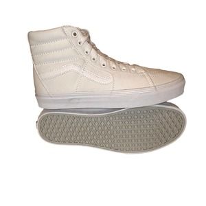 Vans - NWT SK8-Hi Top Sneakers, True White, Size:EU40.5/M8/W9.5